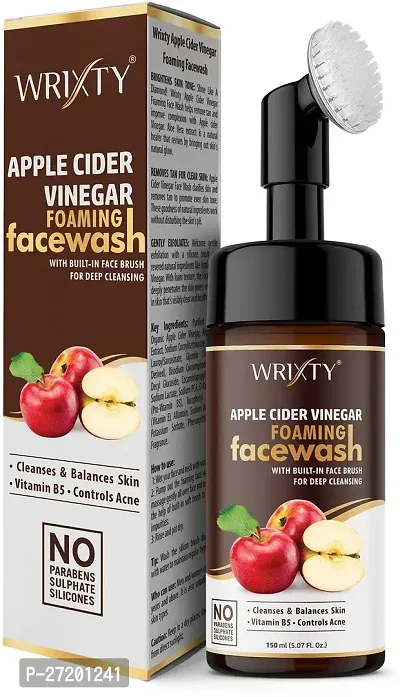 Organic Apple Cider Vinegar Face Wash For Oil Control, Balances Skin