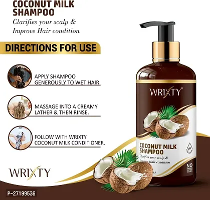 Coconut Milk Shampoo Free From Sls And Pls All Hair Types Pack Of 1-thumb2