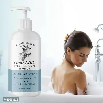 Goat Milk Lightening-Shower Gel For Moisturization Skin, For Women-thumb0