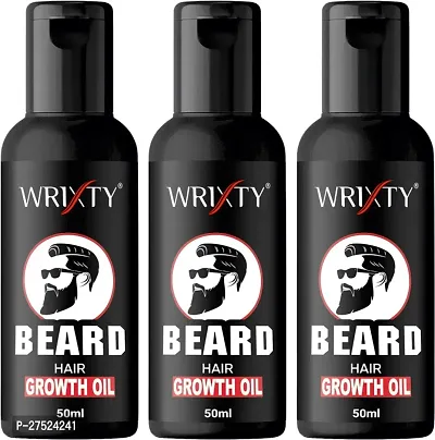 100 Per Cent Natural Beard Growth Oil Almond And Thyme For Strong And Healthy Beard Growth Oil Pack Of 3-thumb0