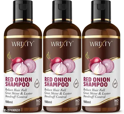 Red Onion Shampoo For Hair Growth and Hair Fall Control Pack Of 3