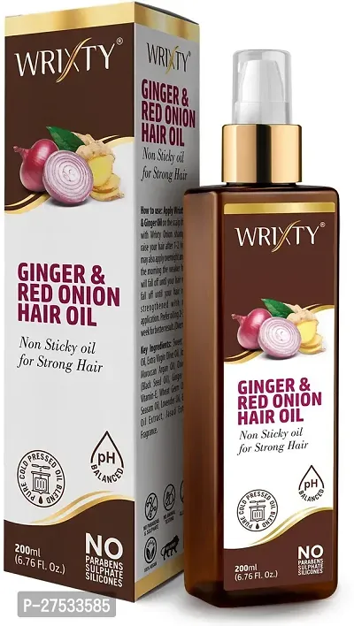 Ginger And Red Onion Hair Oil For Strong Hair-200 Ml