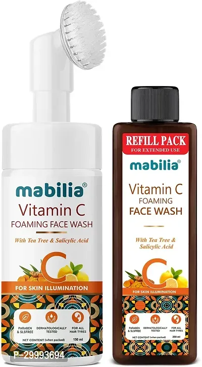 Vitamin C For Oil Control And Skin Brightening Face Wash 350 ML Pack Of 2