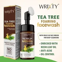 Tea Tree Foaming Skin Clearing Normal To Oily Skin Face Wash With Tea Tree And Salicylic Acid For Acne And Pimples-thumb1