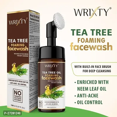 Tea Tree Foaming Skin Clearing Normal To Oily Skin Face Wash With Tea Tree And Salicylic Acid For Acne And Pimples-thumb2