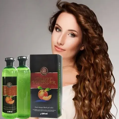 Natural Fruit Vinegar Hair Color For Men And Women