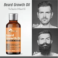 Beard Growth Oil Advanced 60Ml Beard Growth Oil For Redensyl And Dht Booster, Nourishment And Moisturization, No Harmful Chemicals Hair Oil-thumb1