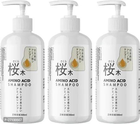 Sakura Japanese Shampoo Anti Hair Loss Hair Care Shampoo Pack Of 3