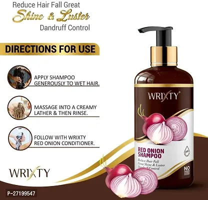 Red Onion Hair Shampoo  Free From Sls And Pls All Hair Types Pack Of 1-thumb3