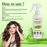 Classic Organic Rosemary Water For Using All Tyep Hair Growth Men and Women-thumb1