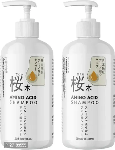 Sakura Japanese Shampoo Anti Hair Loss Hair Care Shampoo Pack Of 2-thumb0