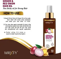 Ginger And Red Onion Hair Oil For Strong Hair-200 Ml-thumb2