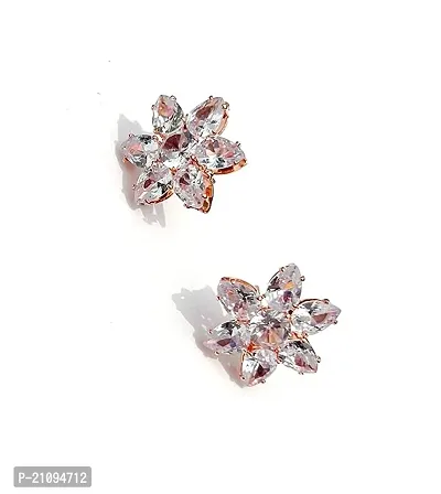 Stylish Fancy Designer Stone Crystal Studs Earrings For Women