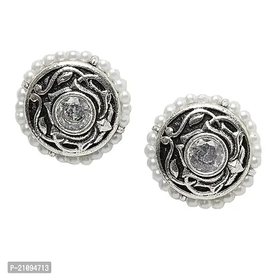 Stylish Fancy Designer Stone Crystal Studs Earrings For Women