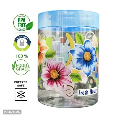 Shining Flora Jar and Containers Blue Pack of 6-thumb3