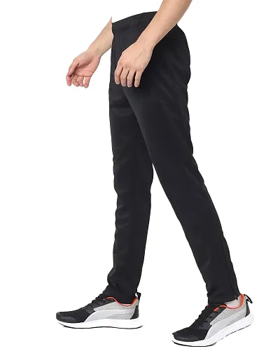 Trendy polyester track pants For Men 
