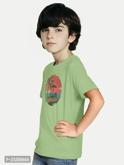 Rad prix Teen Boys Red Graphic Printed Tees-thumb2