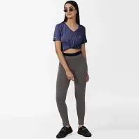 Rad prix Women Active wear Solid Tees-thumb2