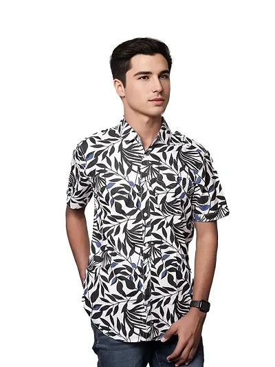 Rad prix Men All-Over Floral Casual Shirt