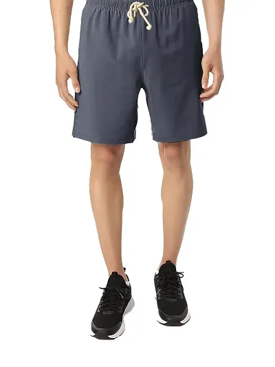 Rad prix?Men Basic Dark Shorts