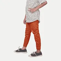 Rad prix Teen Boys Orange Woven Joggers-thumb1