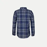 Rad prix Blue All Over Printrd Casual Shirt with Normal Collar-thumb3