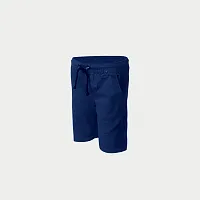 Rad prix Boys Dark Blue Solid Shorts-thumb1