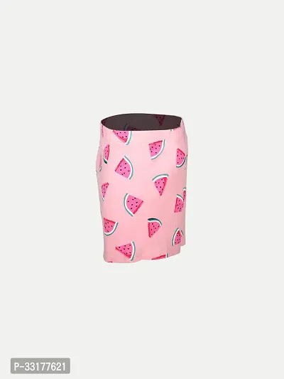 Elegant Pink Cotton Printed Shorts For Boys-thumb3