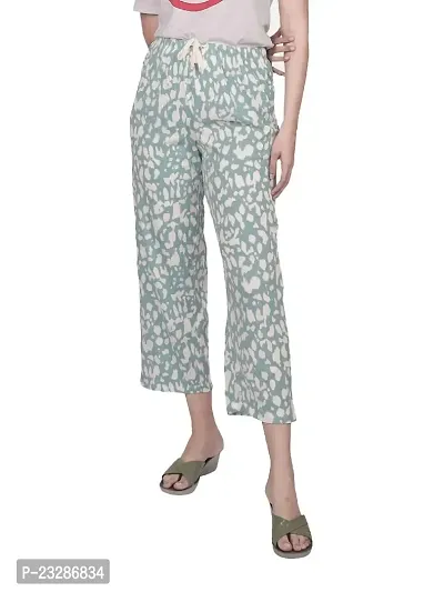 Rad prix Women Mint Printed Pyjamas-thumb0