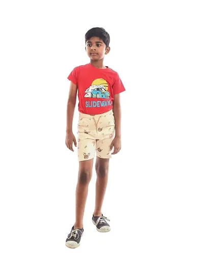 Rad prix Teen Boys Shorts with Dinosaur Prints