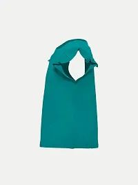 Rad prix Teen Girls Turquoise T-Shirt with Frill-Detail-thumb2