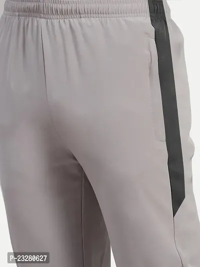 Rad prix Men Light Grey Polyester Regular Fit Comfortable wear Joggers-thumb4