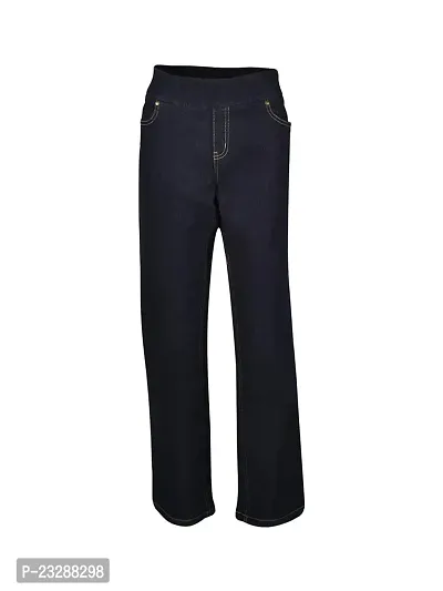 Rad prix Women Dark Blue Denim Casual Pant-thumb0