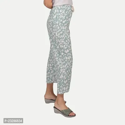 Rad prix Women Mint Printed Pyjamas-thumb2