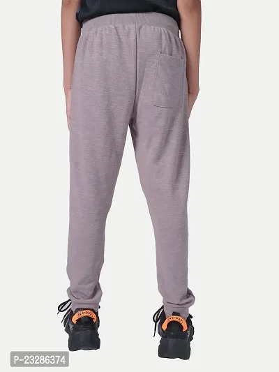 Rad prix Teen Boys Comfy Light Grey Cotton Joggers-thumb4