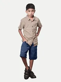 Rad prix Boys Navy -Blue Cargo Shorts-thumb2