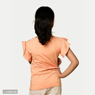 Rad prix Orange Graphic Printed Casual T-Shirt-thumb5