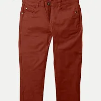 Rad prix Boys Maroon Regular-fit Trousers-thumb1