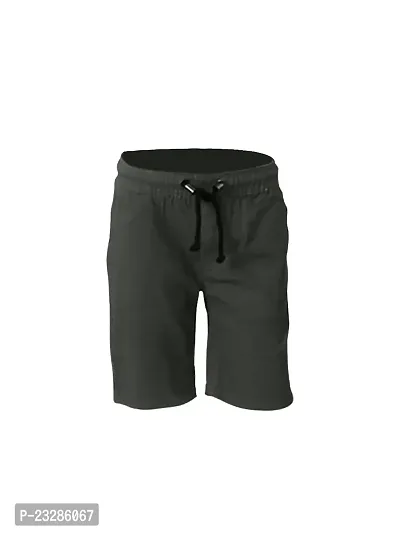 Rad prix Boys Black Solid Shorts