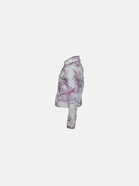 Rad prix Girls Tie-dye Purple Trucker Jacket-thumb2