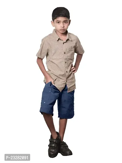 Rad prix Teen Boys Cargo Shorts -Navy Colour-thumb0