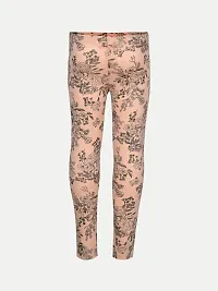 Rad prix Teen Girls Beige Floral -Printed Pants-thumb3