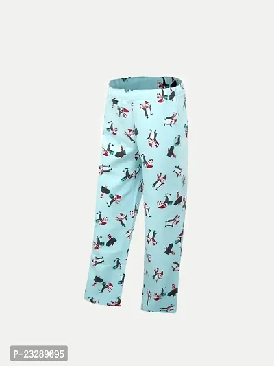 Rad prix Teen Girls Aqua Floral -Printed Pants-thumb2