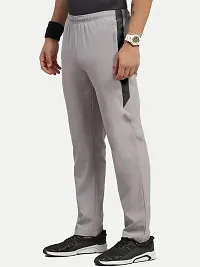 Rad prix Men Light Grey Polyester Regular Fit Comfortable wear Joggers-thumb1