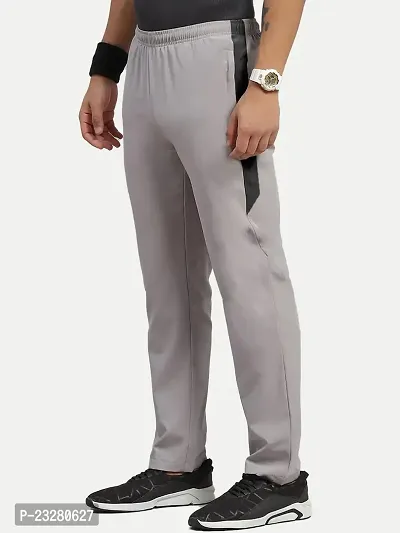 Rad prix Men Light Grey Polyester Regular Fit Comfortable wear Joggers-thumb2