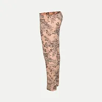 Rad prix Beige Floral -Printed Pants-thumb2