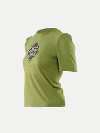 Rad prix Green Graphic-Printed T-Shirt-thumb1