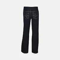 Rad prix Women Dark Blue Denim Casual Pant-thumb3