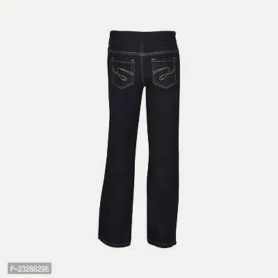 Rad prix Women Dark Blue Denim Casual Pant-thumb4