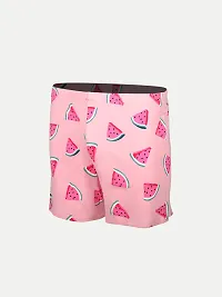 Teen Boys Pink Printed Shorts-thumb1